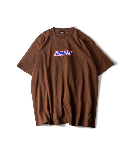 「Subciety」 半袖Tシャツ - ブラック メンズ_画像2