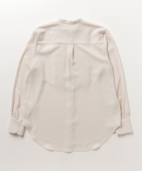 「Demi-Luxe BEAMS」 長袖ブラウス 36 ホワイト レディース_画像4