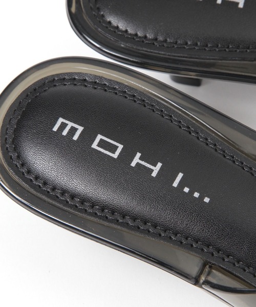 MOHI（モヒ） サンダル 「MOHI」クリアヒールサンダル レディース