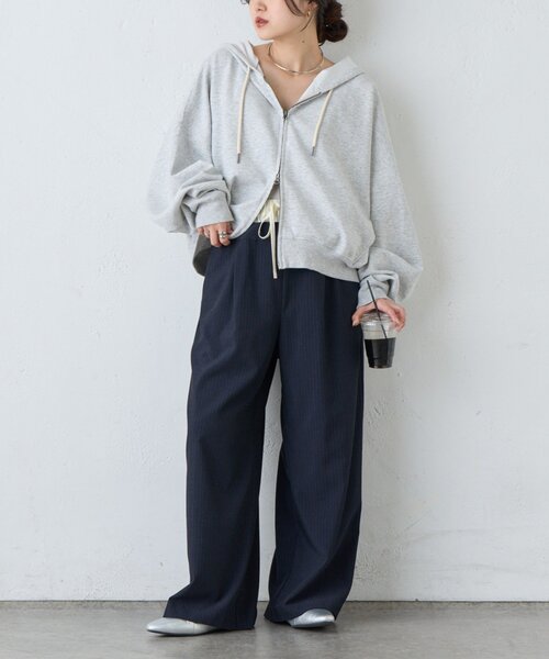 「CIAOPANIC TYPY」 スラックス MEDIUM ブラック レディース_画像4