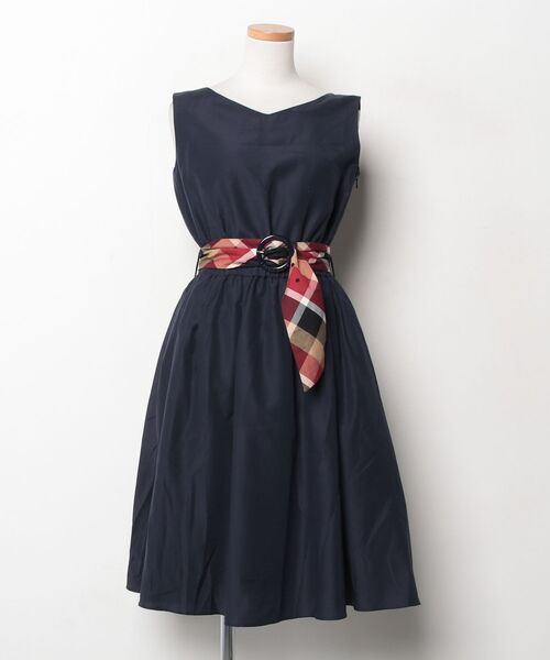 ブルーレーベル　ノースリーブ ワンピース BLUE LABEL CRESTBRIDGE（ブルーレーベルクレストブリッジ