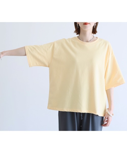 「reca」 半袖Tシャツ FREE グレー レディース_画像8