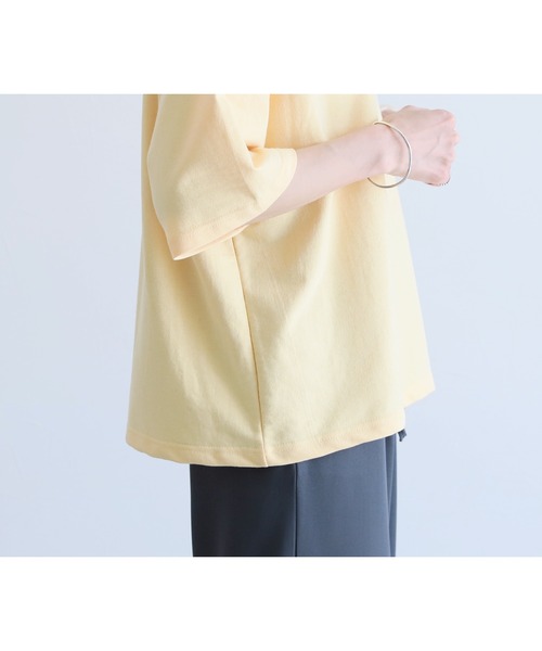 「reca」 半袖Tシャツ FREE グレー レディース_画像9