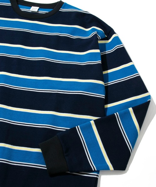 「go slow caravan」 長袖Tシャツ X-LARGE ブルー メンズ_画像5