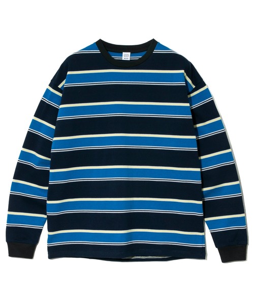 「go slow caravan」 長袖Tシャツ X-LARGE ブルー メンズ_画像8