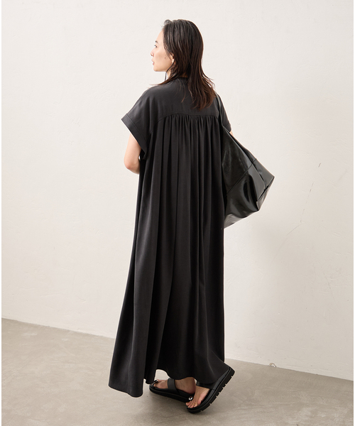 JOURNAL STANDARD（ジャーナルスタンダード） ワンピース 半袖 麻混