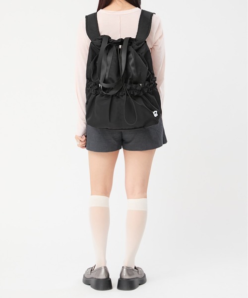 ✨専用✨BALENCIAGA　2wayミニボディバッグ　リュック　ナイロン　黒 Casselini（キャセリーニ） デイバック リュック 2WAYギャザー