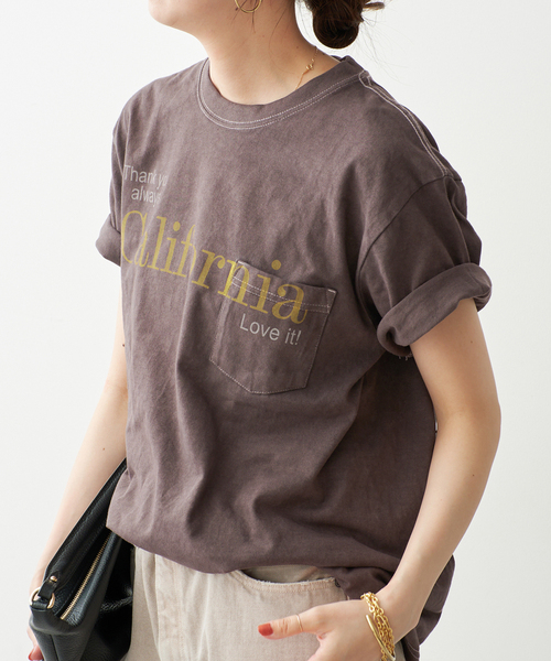 tシャツ 半袖 melple / メイプル Pasadena Pocket S/S (Thank you al レディース | Spick＆Span | 19
