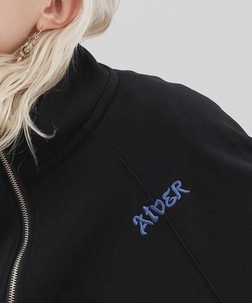 「AIVER」 スウェットカットソー MEDIUM ブラック メンズ_画像5