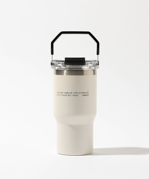 LAKOLE（ラコレ） 水筒 「保冷・保温」ハンドル2WAYタンブラー「570ml