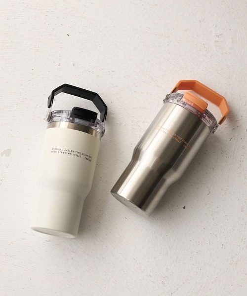 LAKOLE（ラコレ） 水筒 「保冷・保温」ハンドル2WAYタンブラー「570ml