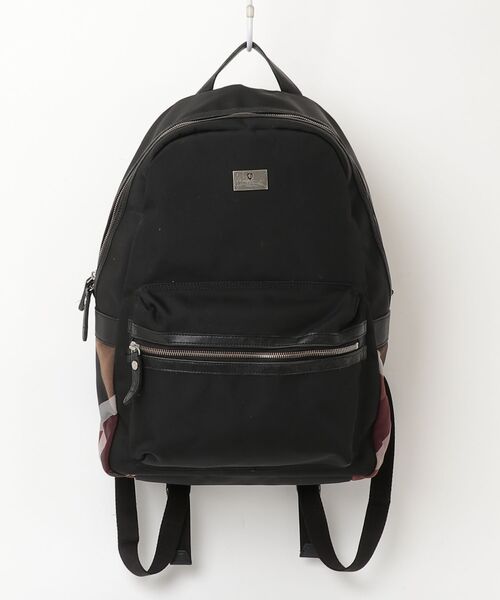【美品】BLACK LABEL CRESTBRIDGE リュック チェック BLACK LABEL CRESTBRIDGE（ブラックレーベル クレストブリッジ