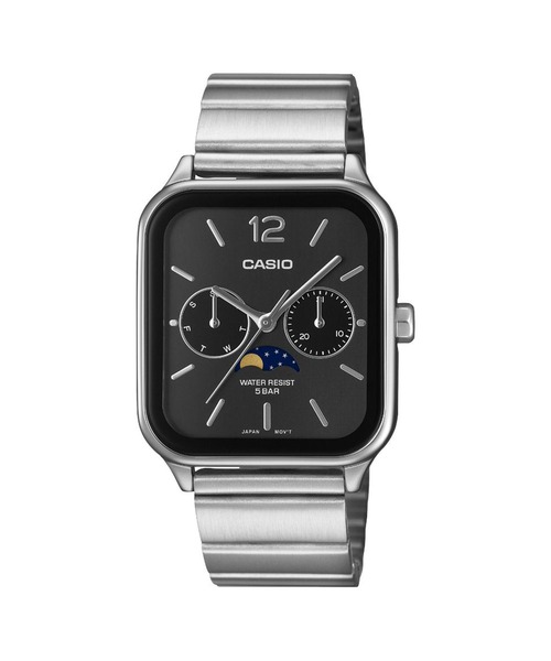 CASIO（カシオ） アナログ腕時計 - シルバー メンズ : ZOZOTOWN Yahoo