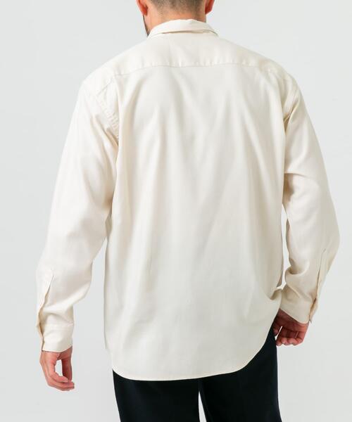 「URBAN RESEARCH ROSSO MEN」 長袖シャツ X-LARGE カーキ メンズ_画像9