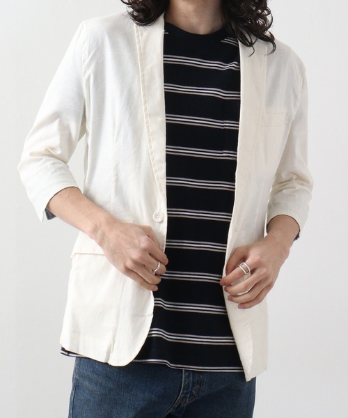 ジャケット　表　麻 裏　綿 120100953110437.30.-_1.jpg