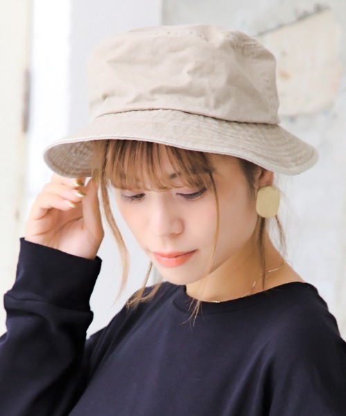 【★完売必至★】ELISABETTA FRANCHI ☆ バケットハット 14+ 帽子 ハット ウォッシュバケットハット レディース メンズ