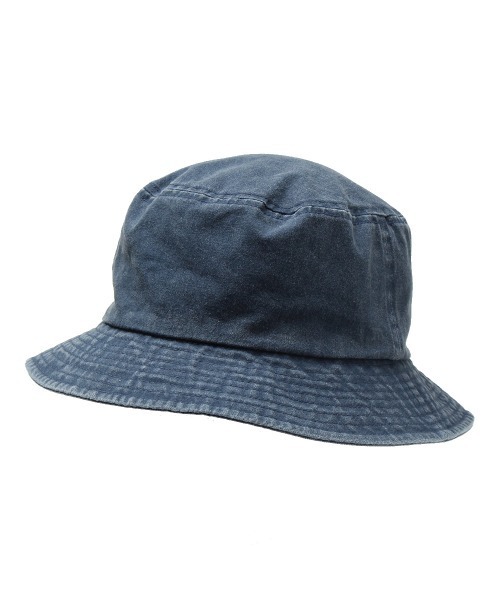 Stone  バケットハット ネイビー 14+ 帽子 ハット ウォッシュバケットハット レディース メンズ
