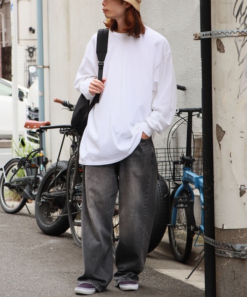 ロンT カットソー GYDA×DC BACKLOGOロンT[品番：MKSW0059747]｜GYDA（ジェイダ）の