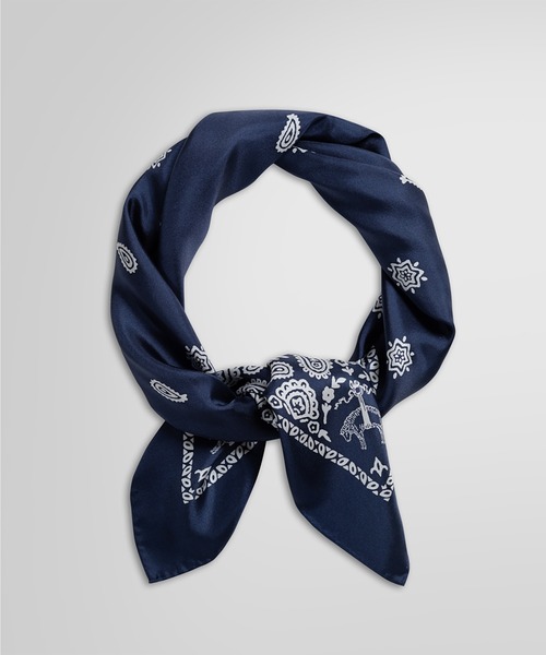 Brooks Brothers スカーフ ペイズリー柄　新品！半額！ BROOKS BROTHERS（ブルックスブラザーズ） スカーフ バンダナ シルク