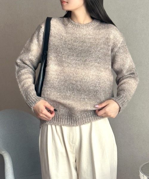 Isn't She？（イズントシー） ニット セーター グラデーションニット