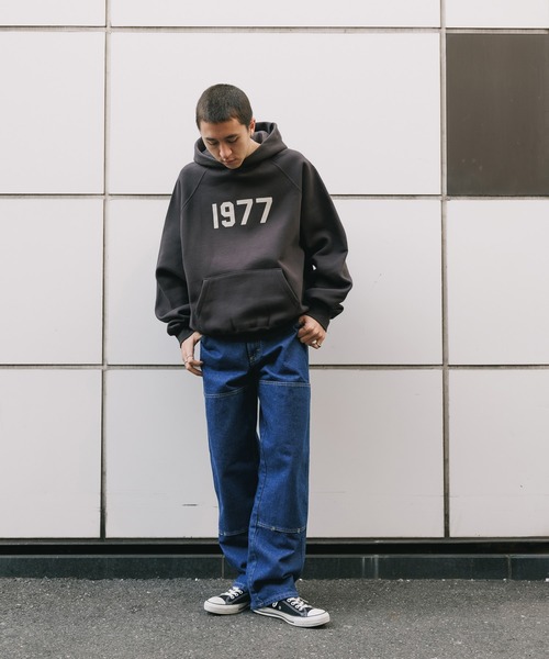 7月13日まで！ESSENTIALS 1977 ブラックパーカー セール】FOG ESSENTIALS/エッセンシャルズ 1977 SWEAT HOODIE