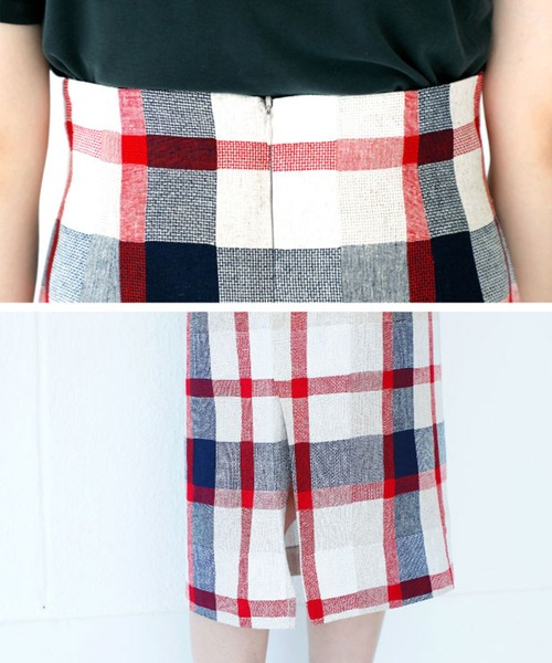 Isn't She？（イズントシー） スカート チェック柄タイトスカート