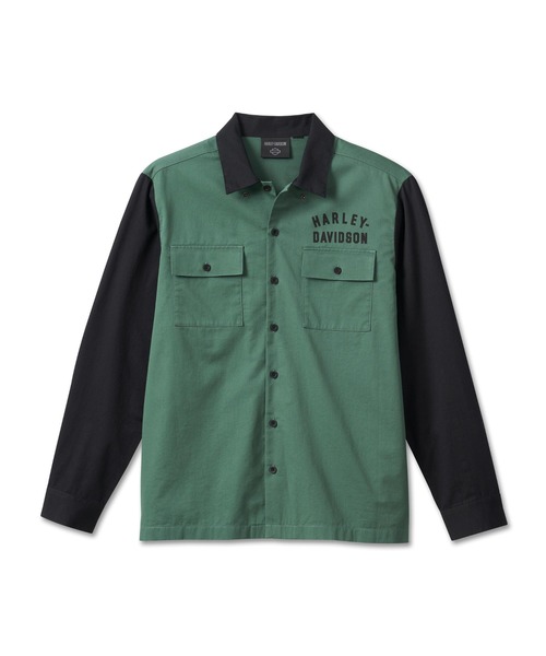 Harley Davidson（ハーレー・ダビッドソン） シャツ レーシングカラー