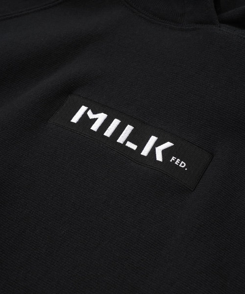 MILKFED. パーカー MILKFED.xCHAMPION SWEAT HOODIE レディース