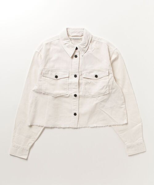 ブラウス シャツ ZIVA CORDUROY SHIRT JACKET | ZIVA コーデュロイ シャツ ジャケット レディース ALLSAINTS ブラウス シャツ ZIVA CORDUROY SHIRT JACKET
