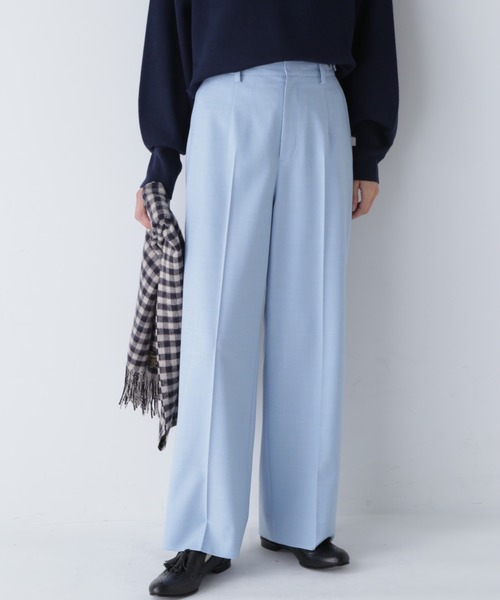 ネミカ NEMIKA ワイドパンツ イージー ウエストゴム ストレッチ 花柄  