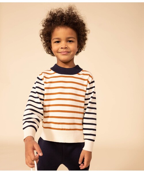 PETIT BATEAU（プチバトー） ニット セーター マリニエールニットプル 