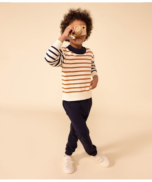 PETIT BATEAU（プチバトー） ニット セーター マリニエールニットプル 