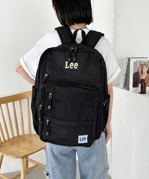 ハートポーチ付きリュック 22L 新品・未使用 ブラック
