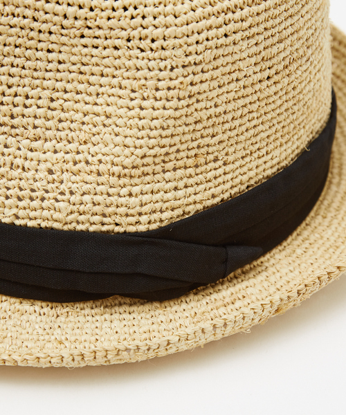 ABAHOUSE（アバハウス） 帽子 ハット 「RUBEN/ルーベン」RAFFIA HAT/中