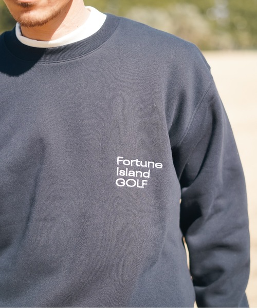 トレーナー スウェット 「Fortune Island Golf」Logo Crewneck Sweat/スウェットトレーナー メンズ レディース_22