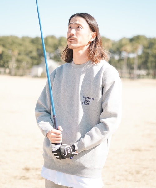 トレーナー スウェット 「Fortune Island Golf」Logo Crewneck Sweat/スウェットトレーナー メンズ レディース_13