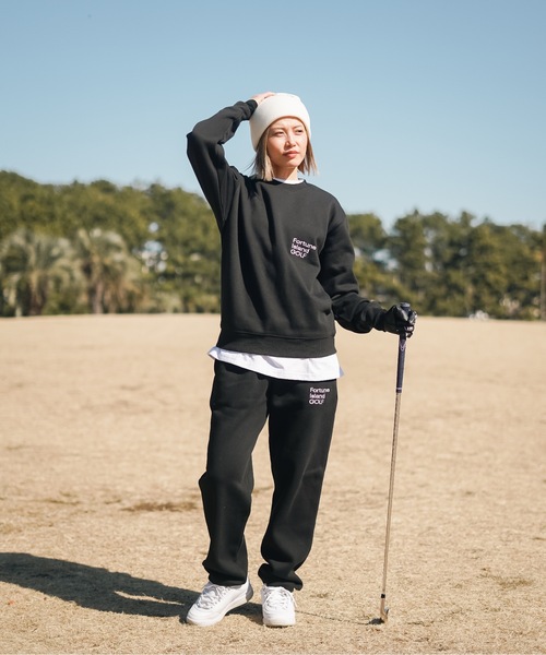 トレーナー スウェット 「Fortune Island Golf」Logo Crewneck Sweat/スウェットトレーナー メンズ レディース_6