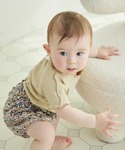 ベビー服 「ベビー」リボン付き コットン 配色...の詳細画像3