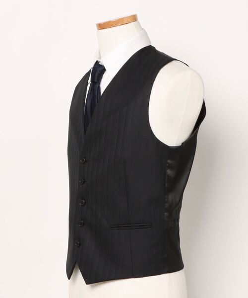 TAKA-Q（タカキュー） セットアップ 「光沢 ウール混 ストレッチ