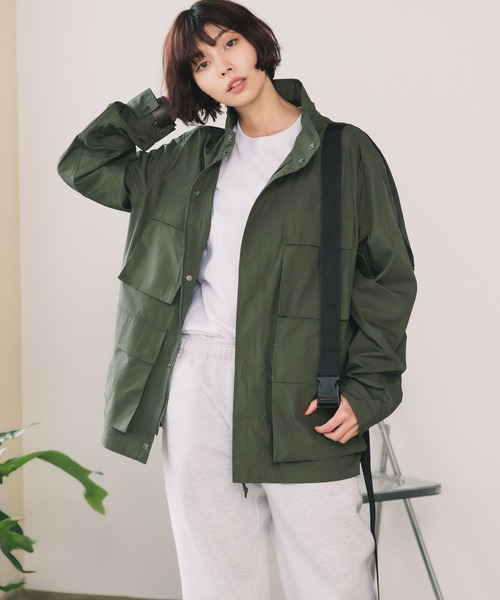 AIGLE（エーグル） ブルゾン アウター サファリジャケット メンズ