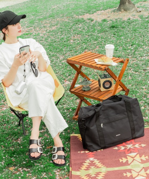 DEVICE+ ボストンバッグ 「折りたたんで収納可能」DEVICE＋ デバイス
