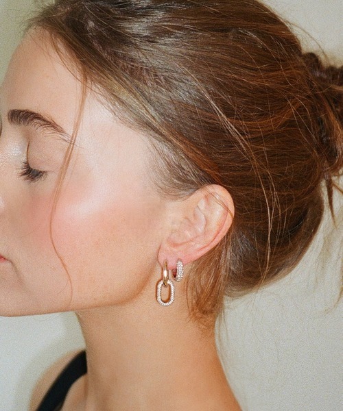 Daniel Wellington ピアス PAVE CRYSTAL PENDANT EARRING