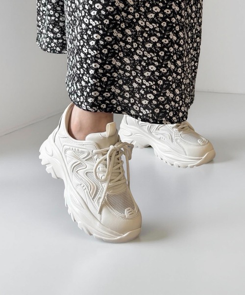 KKRGrounds厚底スニーカー ALL BLACK（オールブラック） スニーカー 「軽量/293g」厚底スニーカー