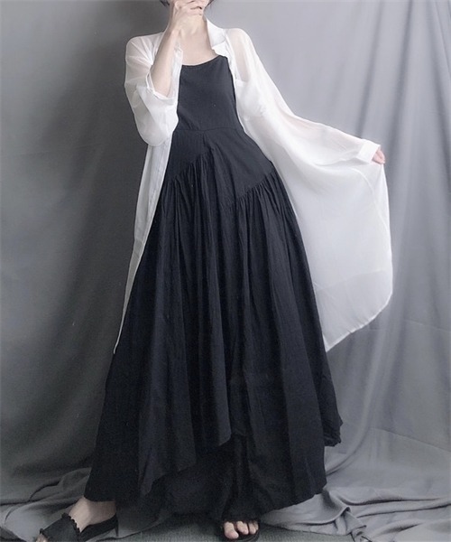 COMMEdesGARCONS アシンメトリーワンピース アシメカラー クラシカル ニット ワンピース le reve vaniller