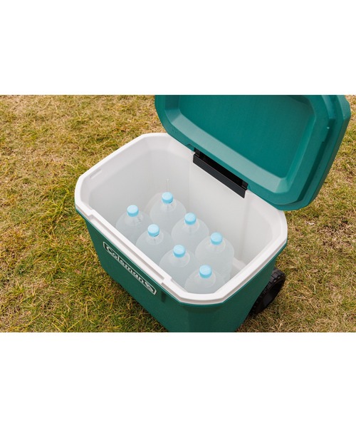 新品未使用品☆コールマンクーラ―ボックス 保冷 47L 50QT エバーグリーン 送料無料】コールマン エクストリームホイールクーラー 50QT 47L 大型