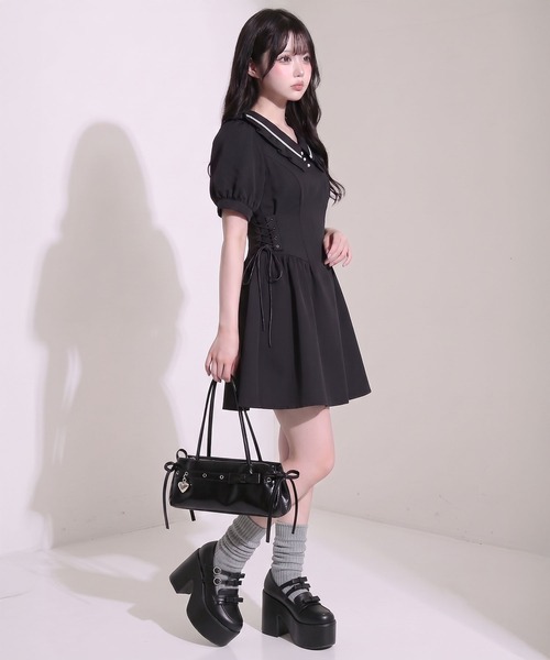 DearMyLoveRose（ディアマイラブローズ） ワンピース 半袖 サイド