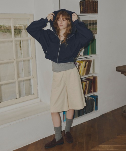 GIUNON パーカー heavy weight damage hoodie / ヘビーウェイト