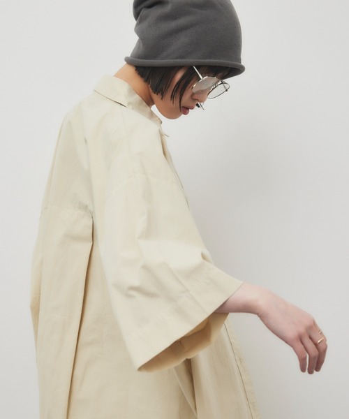HANNE ブラウス シャツ ハーフスリーブシャツセットアップ