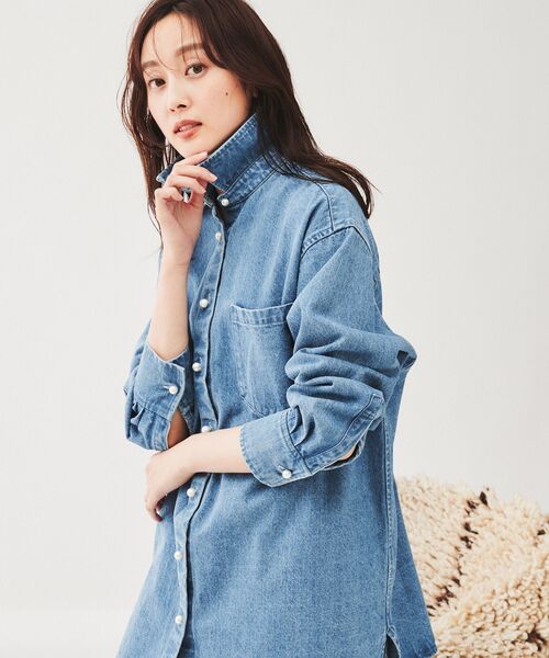 UNTITLED（アンタイトル） ブラウス シャツ 「セットアップ可/パール調