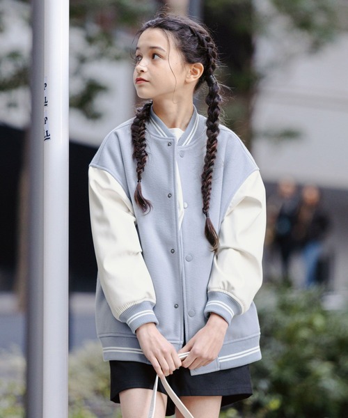 GLOBAL WORK（グローバルワーク） スタジャン アウター ウーリーテック